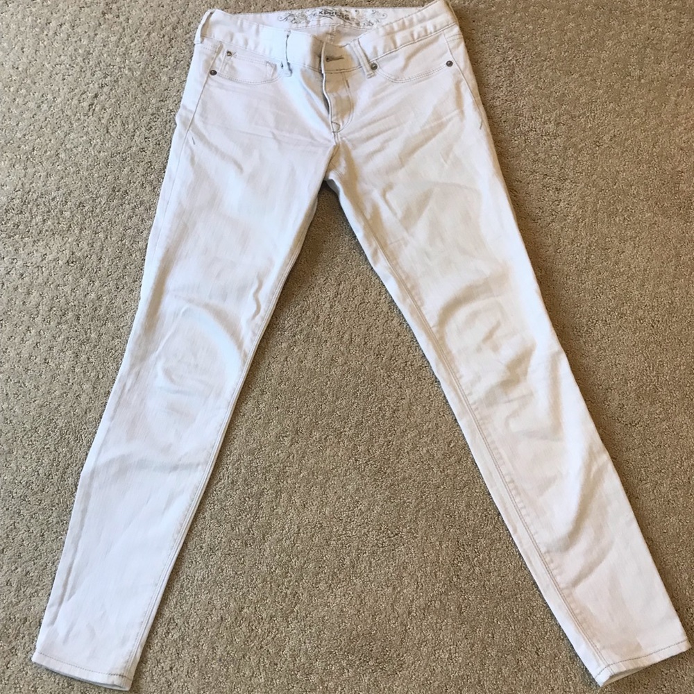 White Express Jean Legging